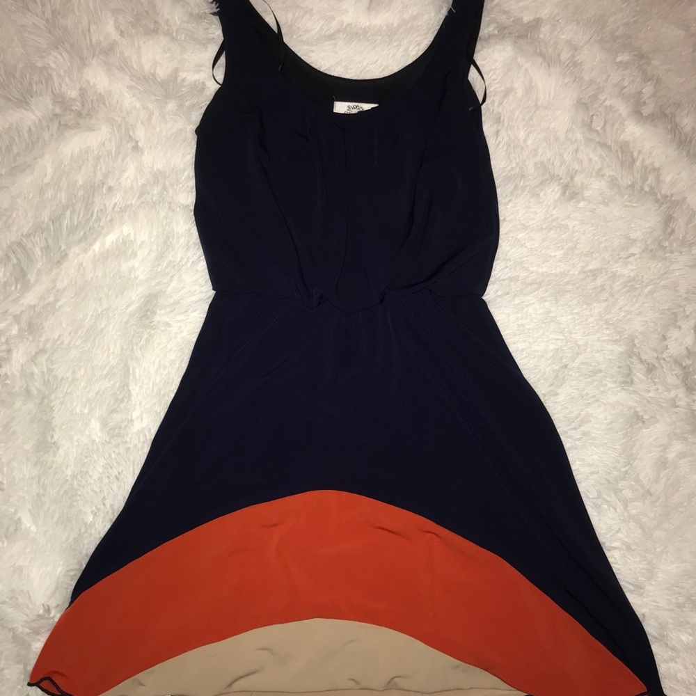 Tri Colored Dress